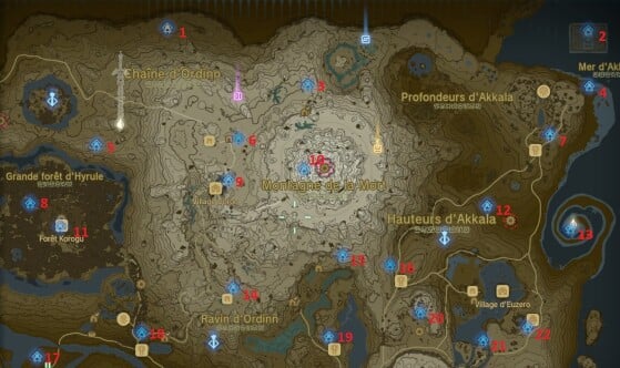 Akkala et Ordinn - The Legend of Zelda : Tears of the Kingdom