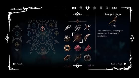 Longue pique - Hollow Knight : Silksong