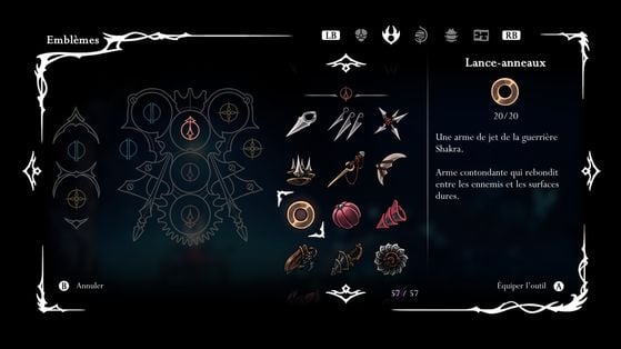 Lance-anneaux - Hollow Knight : Silksong