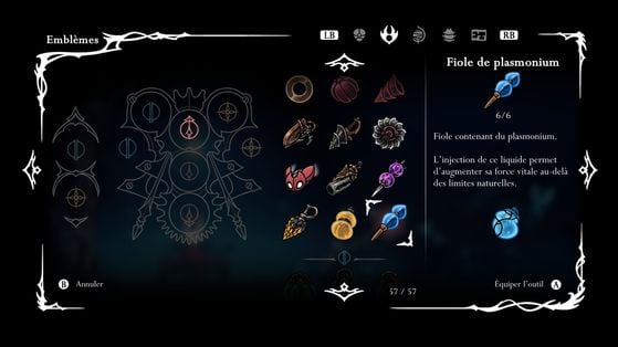 Fiole de plasmonium - Hollow Knight : Silksong